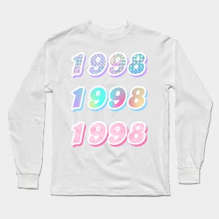 1998 aesthetic pack Long Sleeve T-Shirt